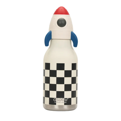 Rocket Checker Bestie Bottle - Cohete